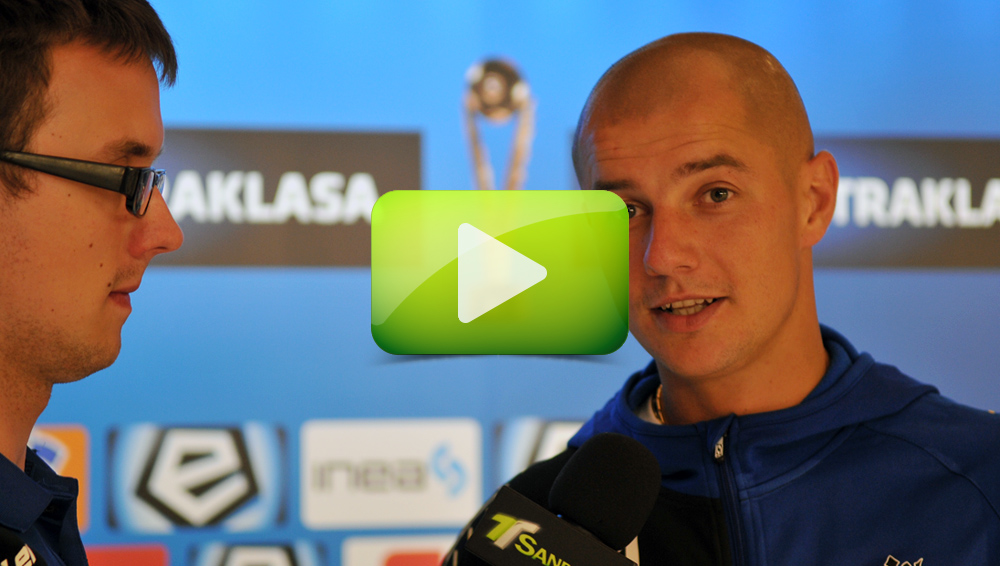 Lech Poznań - Sandecja 0-0, Maciej Korzym Lech Poznań - Sandecja 0-0, Maciej Korzym
