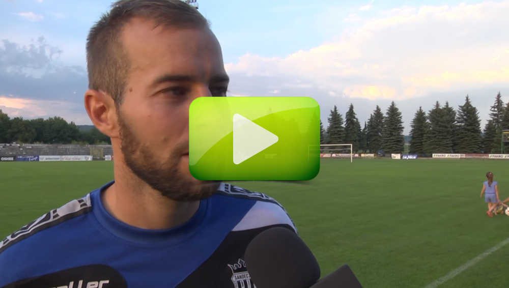 Lukas Kubań przed meczem z Arką Gdynia Lukas Kubań przed meczem z Arką Gdynia