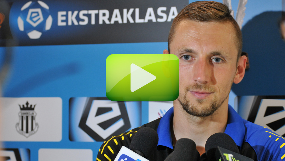 Sandecja - Arka Gdynia 0-0, Michal Piter Bucko Sandecja - Arka Gdynia 0-0, Michal Piter Bucko