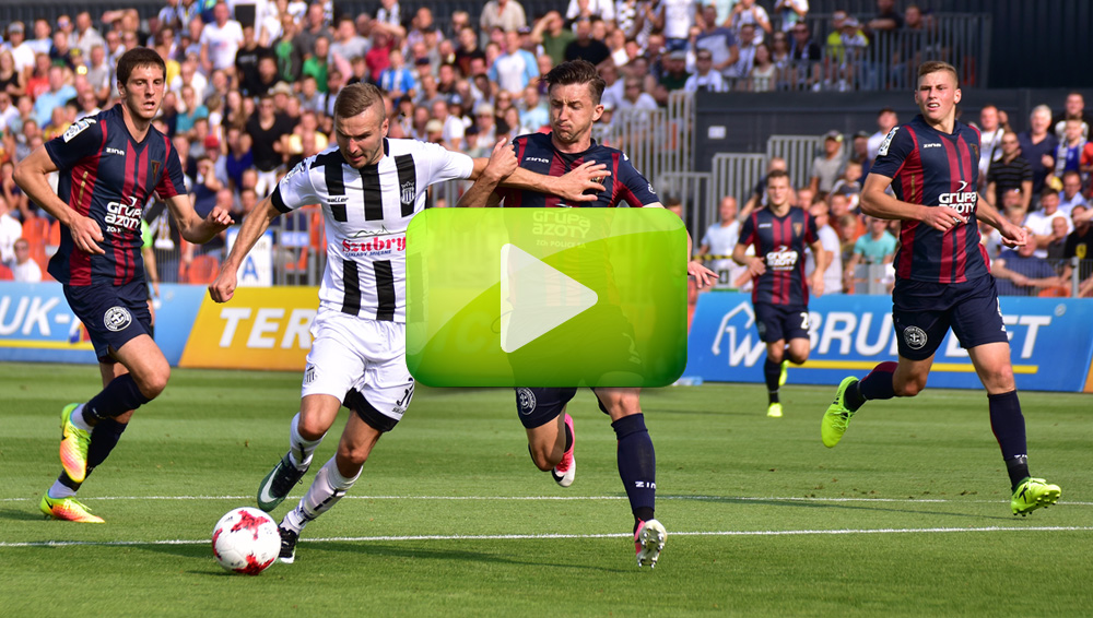 Sandecja - Pogoń Szczecin 2-1 (0-1), skrót meczu Sandecja - Pogoń Szczecin 2-1 (0-1), skrót meczu