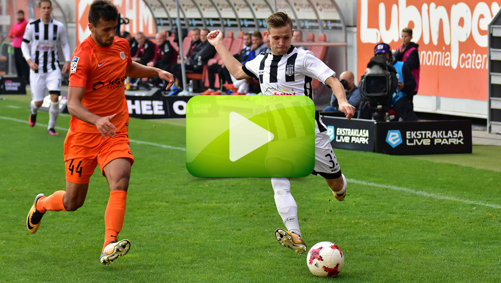 Zagłębie Lubin - Sandecja 1-0 (0-0), skrót meczu Zagłębie Lubin - Sandecja 1-0 (0-0), skrót meczu