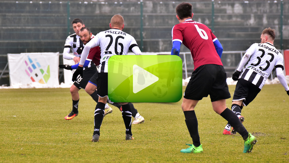 Sandecja - Garbarnia Kraków 6-0, sparing