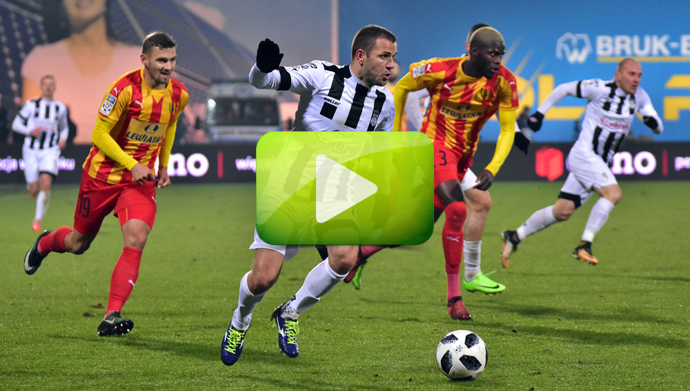 Sandecja - Korona Kielce 3-3 (1-2), skrót meczu Sandecja - Korona Kielce 3-3 (1-2), skrót meczu