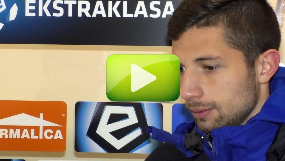Bruk-Bet Termalica - Sandecja 1-0 (0-0), Jonatan Straus Bruk-Bet Termalica - Sandecja 1-0 (0-0), Jonatan Straus