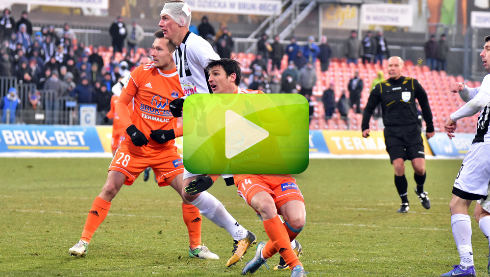 Bruk-Bet Termalica - Sandecja 1-0 (0-0), skrót meczu Bruk-Bet Termalica - Sandecja 1-0 (0-0), skrót meczu
