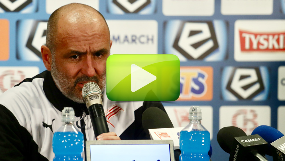 Cracovia - Sandecja 2-1 (1-0), Michał Probierz Cracovia - Sandecja 2-1 (1-0), Michał Probierz