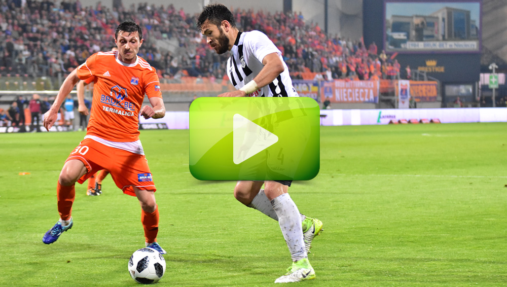 Bruk-Bet Termalica - Sandecja 1-1 (1-0), skrót meczu Bruk-Bet Termalica - Sandecja 1-1 (1-0), skrót meczu