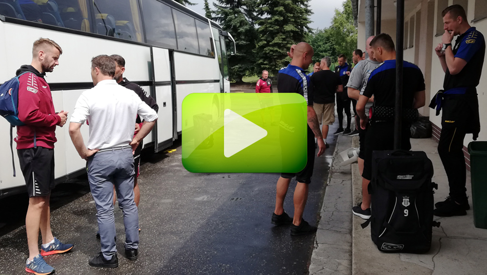 Piłkarze Sandecji wyjechali na zgrupowanie! Piłkarze Sandecji wyjechali na zgrupowanie!
