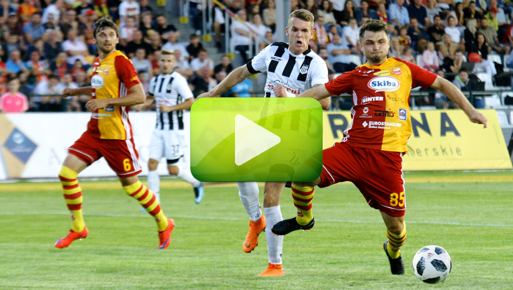 Chojniczanka - Sandecja 3-3 (2-1), skrót meczu Chojniczanka - Sandecja 3-3 (2-1), skrót meczu