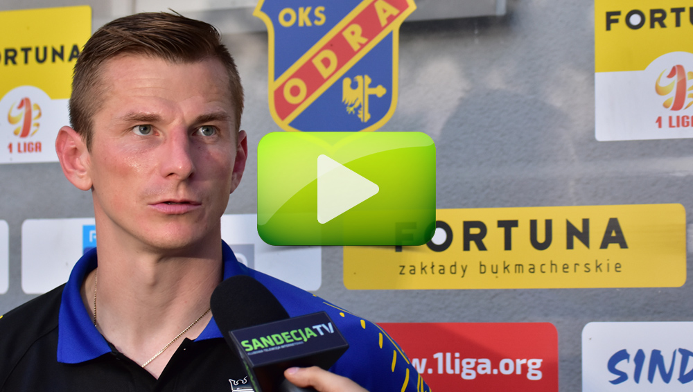 Odra Opole - Sandecja 1-0 (1-0), Marek Kozioł Odra Opole - Sandecja 1-0 (1-0), Marek Kozioł