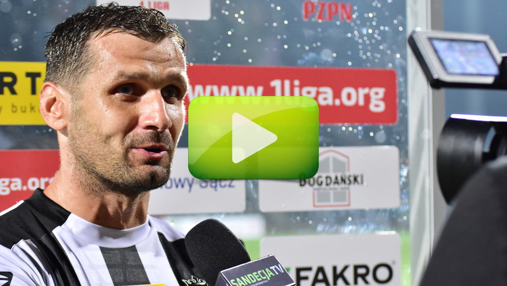 Sandecja - GKS Katowice 1-0 (0-0), Grzegorz Baran Sandecja - GKS Katowice 1-0 (0-0), Grzegorz Baran
