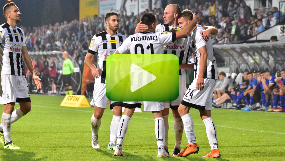 Sandecja - Stal Mielec 2-0 (0-0), skrót meczu Sandecja - Stal Mielec 2-0 (0-0), skrót meczu