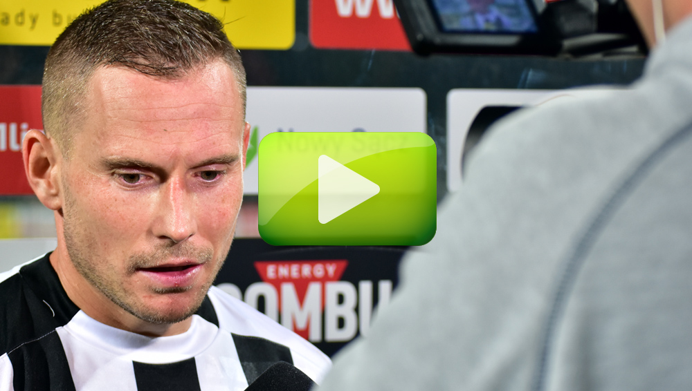 Sandecja - Bytovia - Bytów 1-1 (1-0), Damian Chmiel Sandecja - Bytovia - Bytów 1-1 (1-0), Damian Chmiel