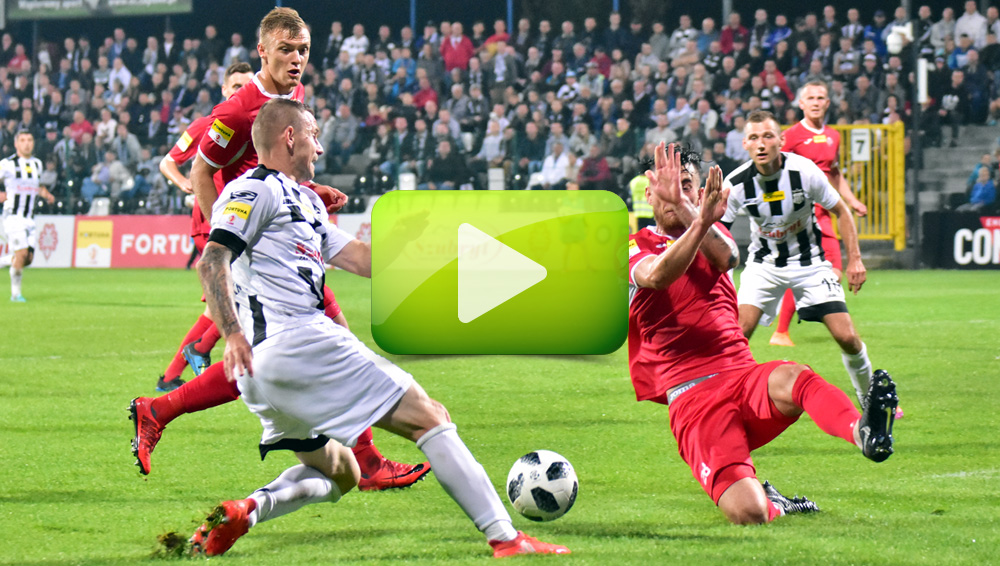Sandecja - Bytovia Bytów 1-1 (1-0), skrót meczu Sandecja - Bytovia Bytów 1-1 (1-0), skrót meczu