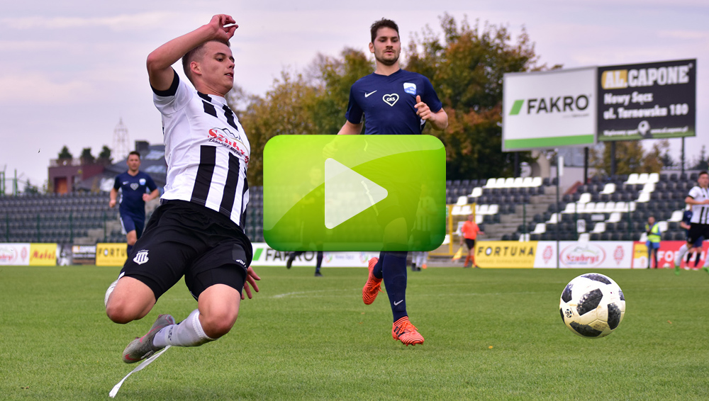 Sandecja II - Glinik Gorlice 7-0 (3-0), gole Sandecja II - Glinik Gorlice 7-0 (3-0), gole