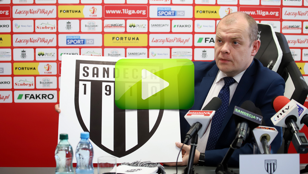 Sandecja powraca do historycznego herbu! Sandecja powraca do historycznego herbu!