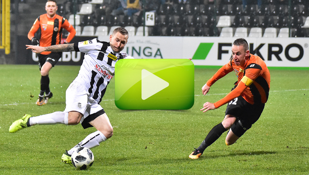 Sandecja - Chrobry Głogów 1-0 (1-0), skrót meczu Sandecja - Chrobry Głogów 1-0 (1-0), skrót meczu