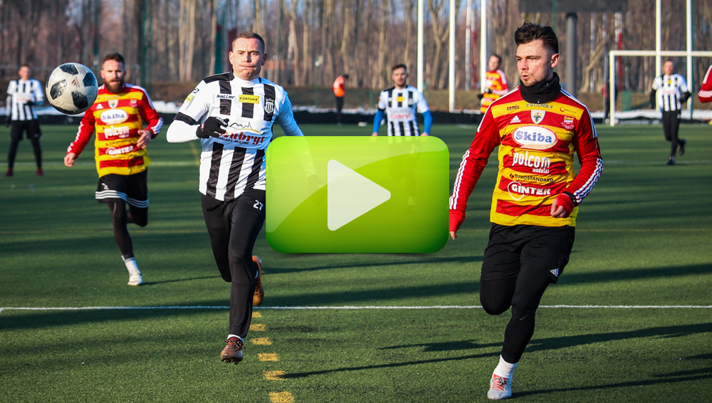 Sandecja - Chojniczanka Chojnice 1-1 (1-1), sparing Sandecja - Chojniczanka Chojnice 1-1 (1-1), sparing