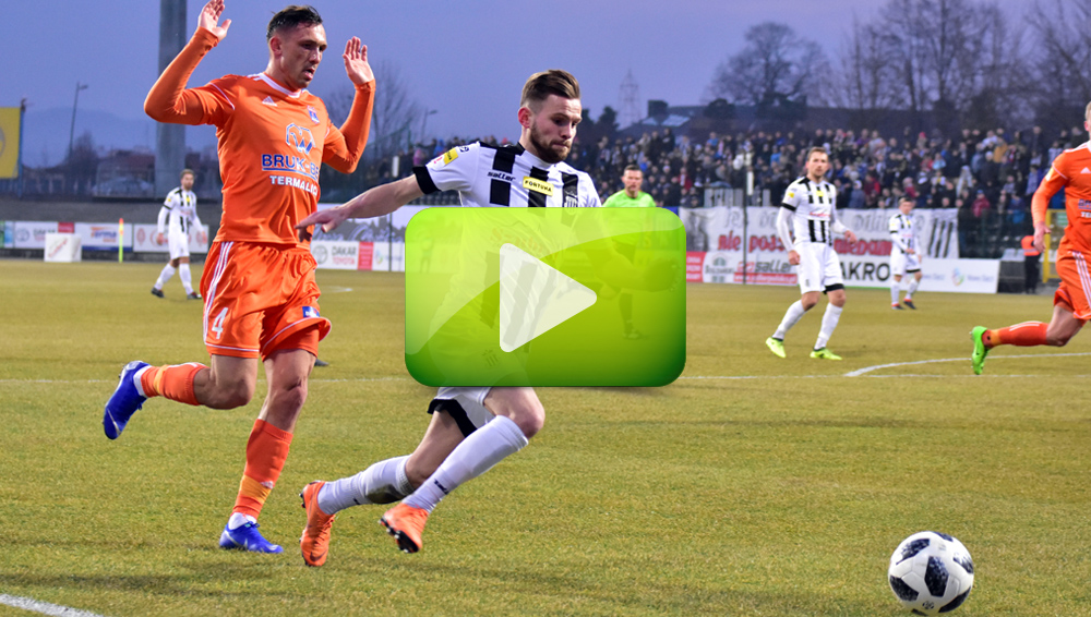 Sandecja - BrukBet Termalica Nieciecza 0-0, skrót meczu Sandecja - BrukBet Termalica Nieciecza 0-0, skrót meczu