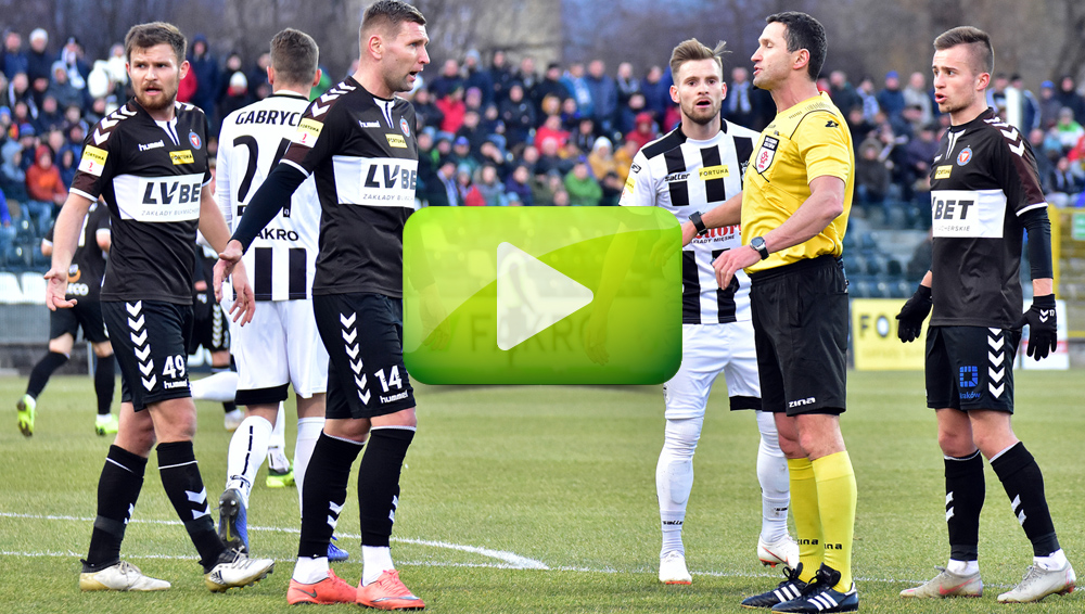 Sandecja - Garbarnia Kraków 0-1 (0-0), skrót meczu Sandecja - Garbarnia Kraków 0-1 (0-0), skrót meczu