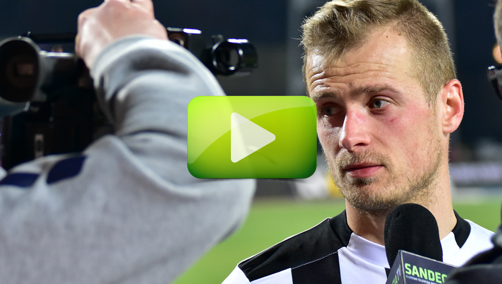 Stal Mielec - Sandecja 0-0, Adrian Basta Stal Mielec - Sandecja 0-0, Adrian Basta