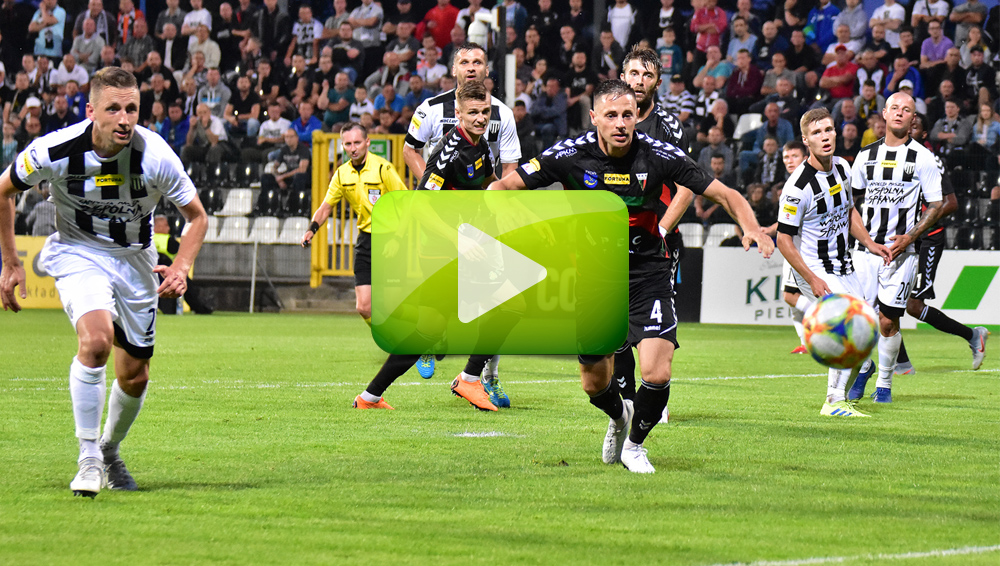 Sandecja - GKS Tychy 1-0 (0-0), skrót meczu