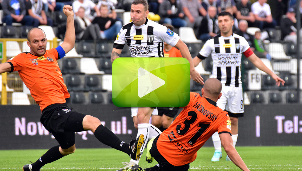 Sandecja - Chrobry Głogów 3-2 (2-0), skrót meczu Sandecja - Chrobry Głogów 3-2 (2-0), skrót meczu