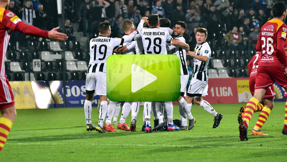 Sandecja - Chojniczanka Chojnice 4-4 (3-2), skrót meczu Sandecja - Chojniczanka Chojnice 4-4 (3-2), skrót meczu