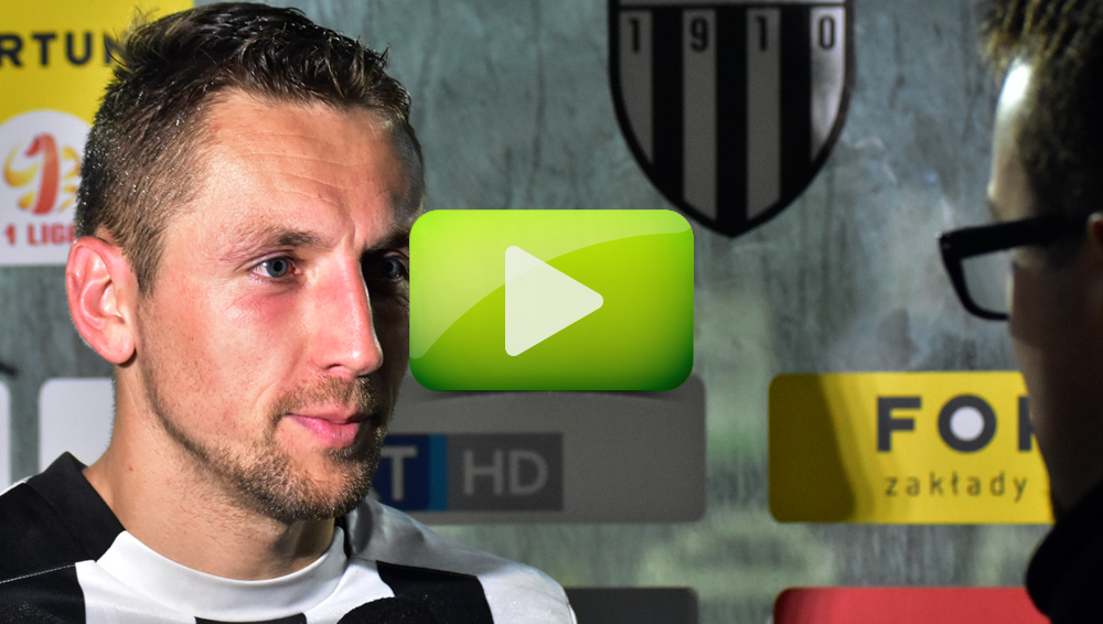 Sandecja - Olimpia Grudziądz 3-1 (2-0), Michal Piter Bucko Sandecja - Olimpia Grudziądz 3-1 (2-0), Michal Piter Bucko