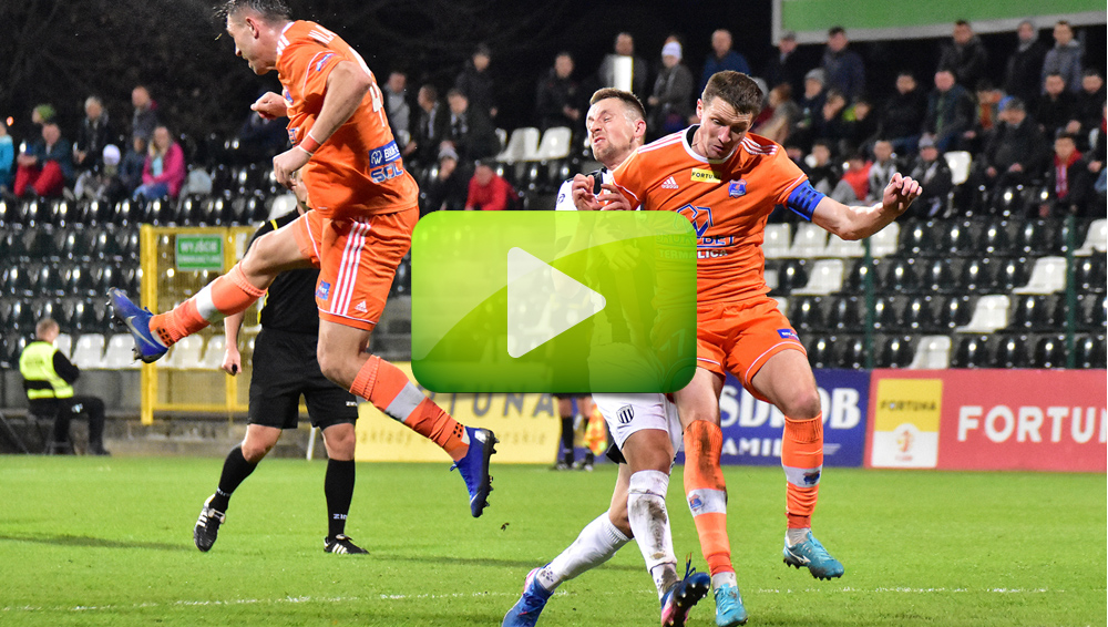 Sandecja - Bruk-Bet Termalica 2-2 (2-0), skrót meczu Sandecja - Bruk-Bet Termalica 2-2 (2-0), skrót meczu
