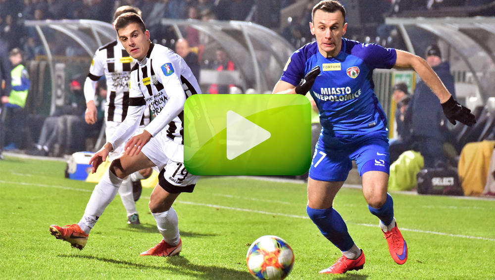 Sandecja - Puszcza Niepołomice 0-1 (0-0), skrót meczu Sandecja - Puszcza Niepołomice 0-1 (0-0), skrót meczu