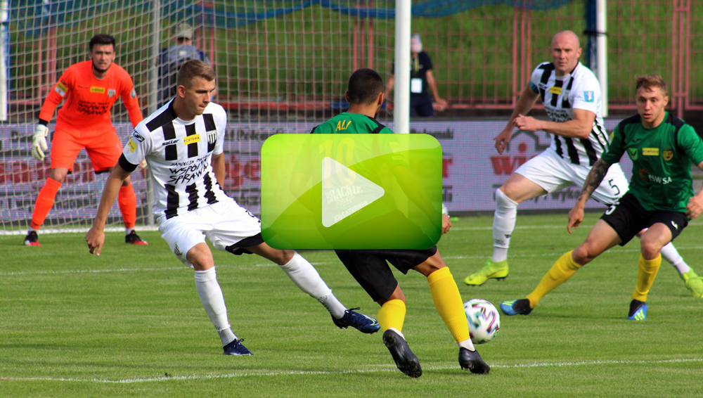 GKS Jastrzębie 1962 - Sandecja 1-2 (1-1), skrót meczu GKS Jastrzębie 1962 - Sandecja 1-2 (1-1), skrót meczu