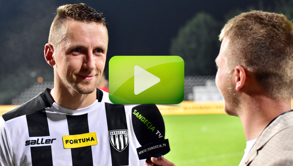 Sandecja - Odra Opole 1-1 (0-0), Michal Piter Bućko Sandecja - Odra Opole 1-1 (0-0), Michal Piter Bućko