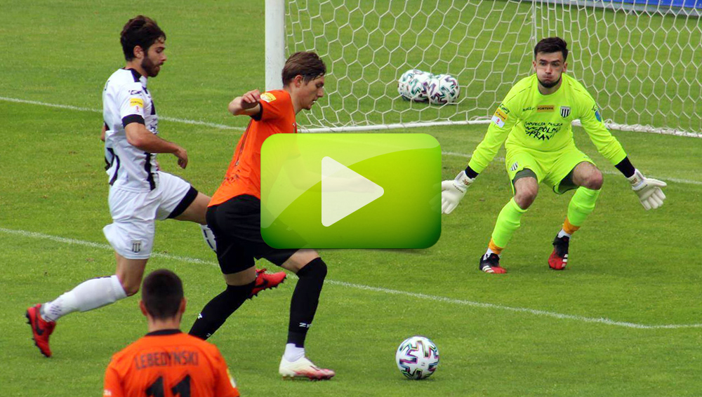 Chrobry Głogów - Sandecja 1-0 (0-0), skrót meczu Chrobry Głogów - Sandecja 1-0 (0-0), skrót meczu