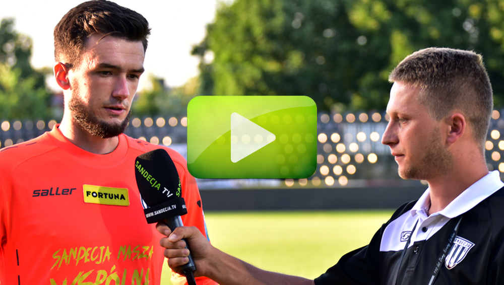Sandecja - Stal Mielec 2-1 (2-1), Daniel Bielica Sandecja - Stal Mielec 2-1 (2-1), Daniel Bielica