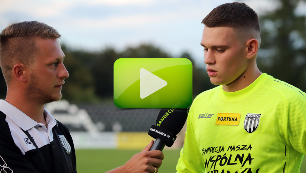 Sandecja - BrukBet Termalica 0-1 (0-0), Szymon Tokarz Sandecja - BrukBet Termalica 0-1 (0-0), Szymon Tokarz