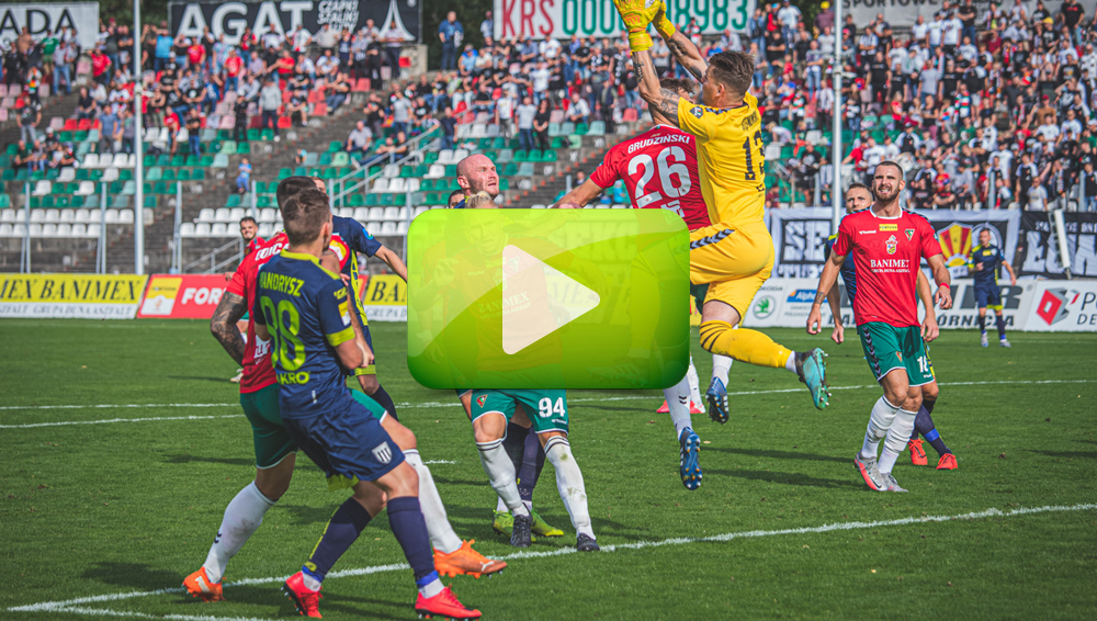 Zagłębie Sosnowiec - Sandecja 3-0 (2-0), skrót meczu Zagłębie Sosnowiec - Sandecja 3-0 (2-0), skrót meczu
