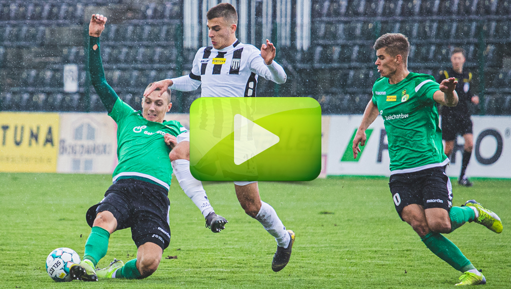 Sandecja - GKS Bełchatów 0-0, skrót meczu Sandecja - GKS Bełchatów 0-0, skrót meczu