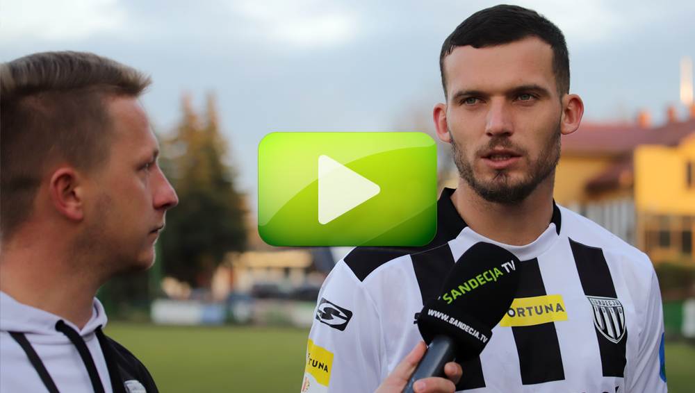 Sandecja - Radomiak 1-1 (1-1), Tomasz Boczek Sandecja - Radomiak 1-1 (1-1), Tomasz Boczek