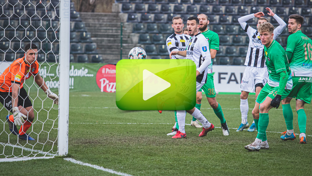 Sandecja - Radomiak 1-1 (1-1), skrót meczu Sandecja - Radomiak 1-1 (1-1), skrót meczu