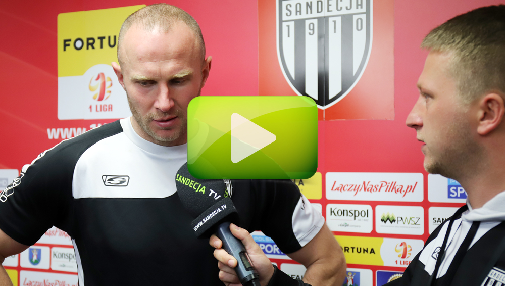 Sandecja - Górnik Łęczna 1-1 (0-1), Dawid Szufryn Sandecja - Górnik Łęczna 1-1 (0-1), Dawid Szufryn