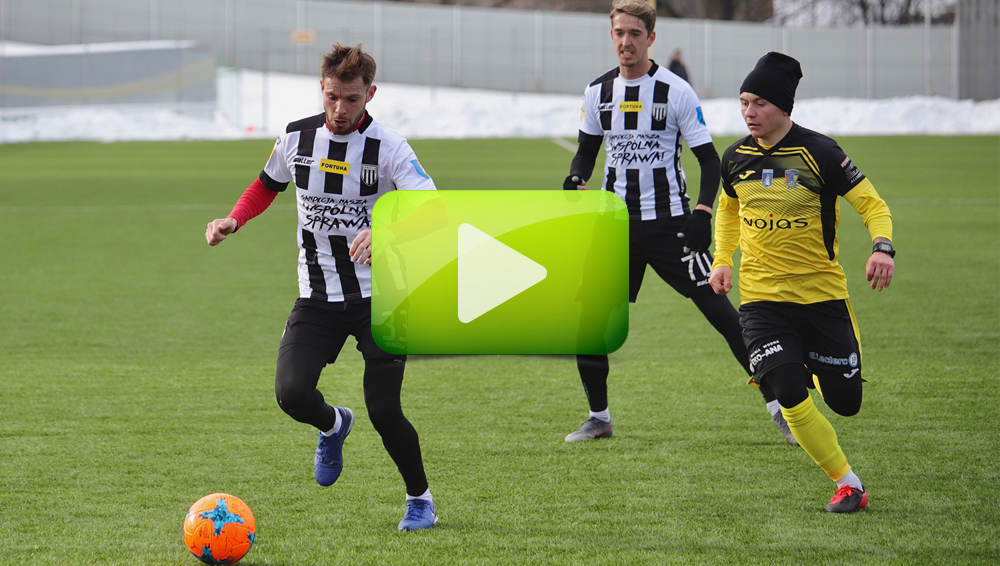 Sandecja - Podhale 4-0 (1-0), gole Sandecja - Podhale 4-0 (1-0), gole